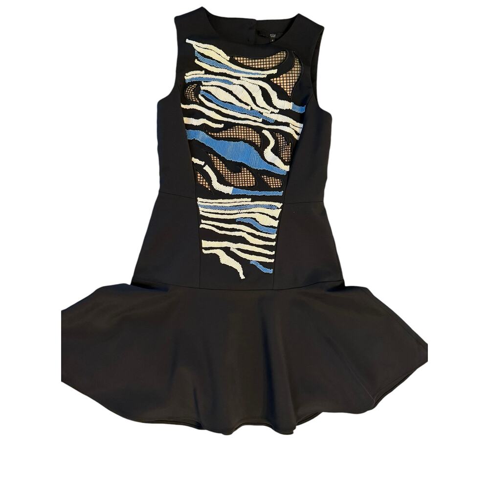 Tibi Baja Embroidered Cutout Dress- Size 4 - Picture 12 of 16